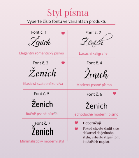 Nažehlovačka Ženich