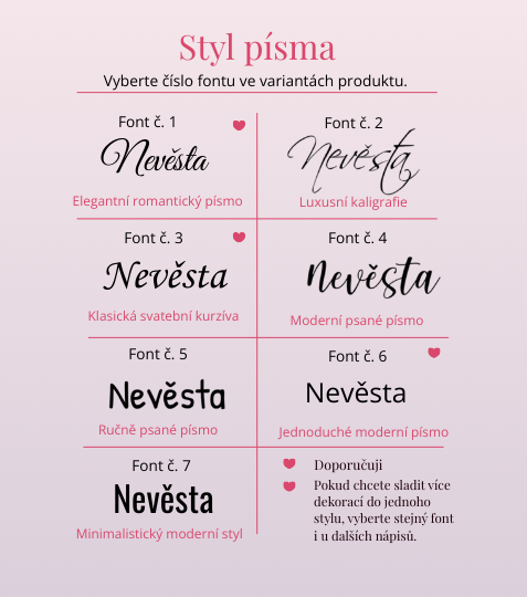 Personalizované černé svatební ramínko