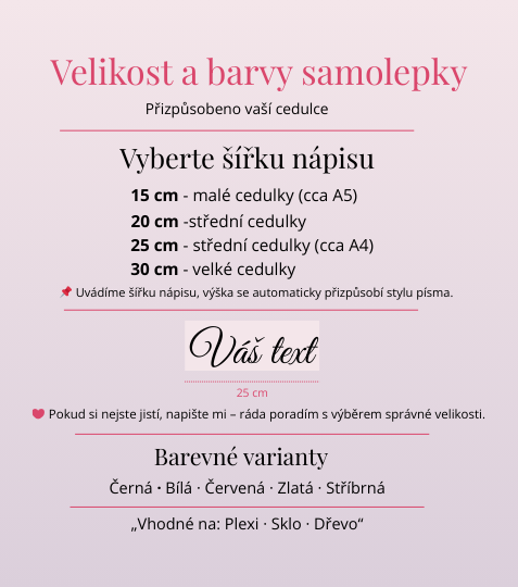 Vinylová samolepka – Fotokoutek